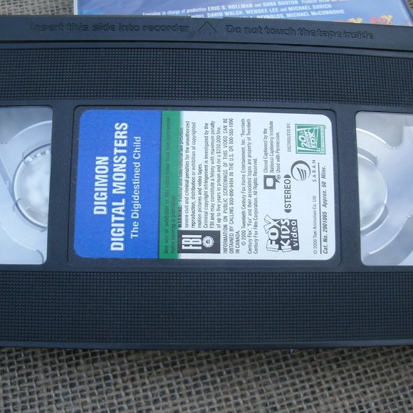 Digimon The Digidestined Child VHS anime tape - Picture 11 of 16